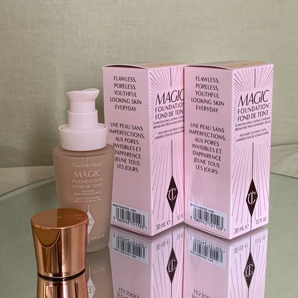 BNIB *TO BE DISCONTINUED SOON* CHARLOTTE TILBURY MAGIC FOUNDATION in 4 FAIR - Picture 4 of 8